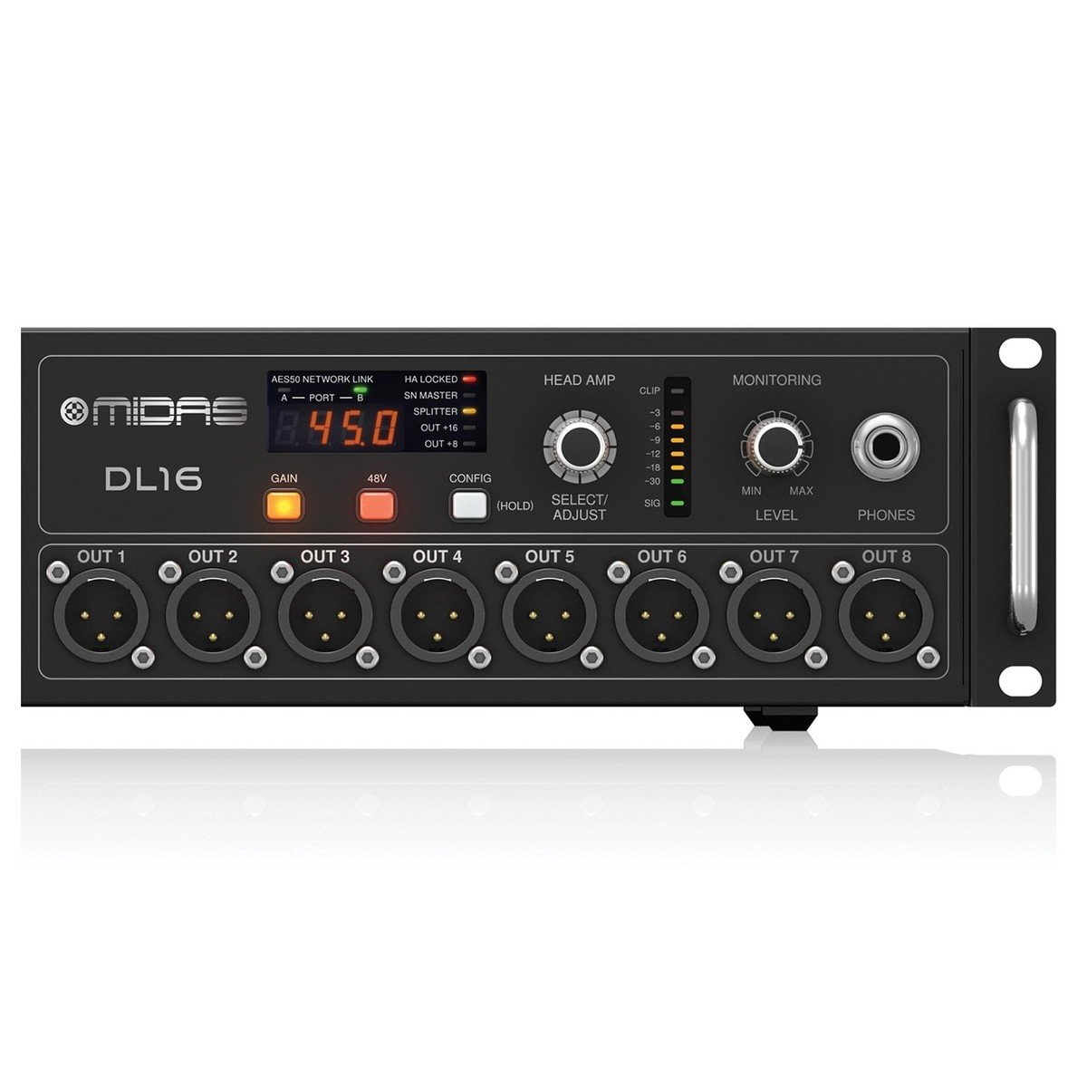 Midas DL16 Digital Stage Box Midas DL16 Digital Stage Box